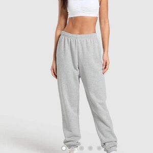 Gymshark Rest Day Sweats Joggers in Light Grey Core Marl